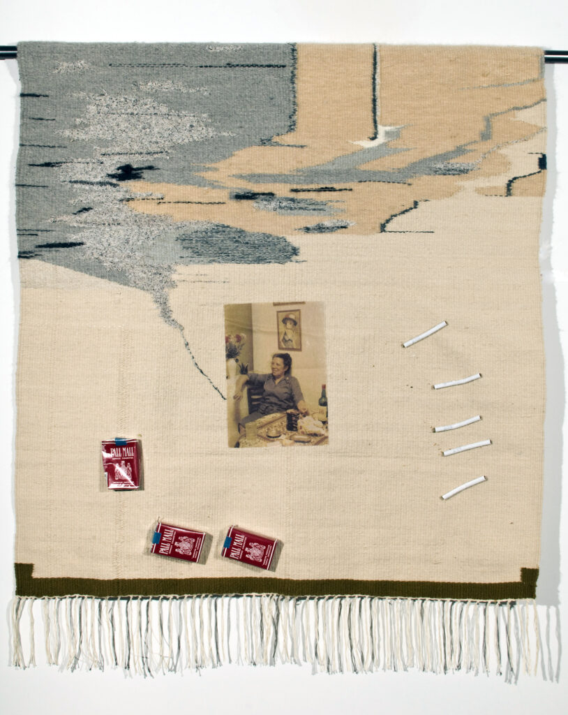 Elizabeth Starcevic, The Air My Mother Left Me, Weaving, 38&quot; x 36&quot;, 2011